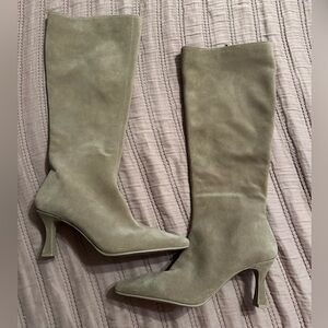 New GB Gianni Bini CatWalk suede knee-high boots.